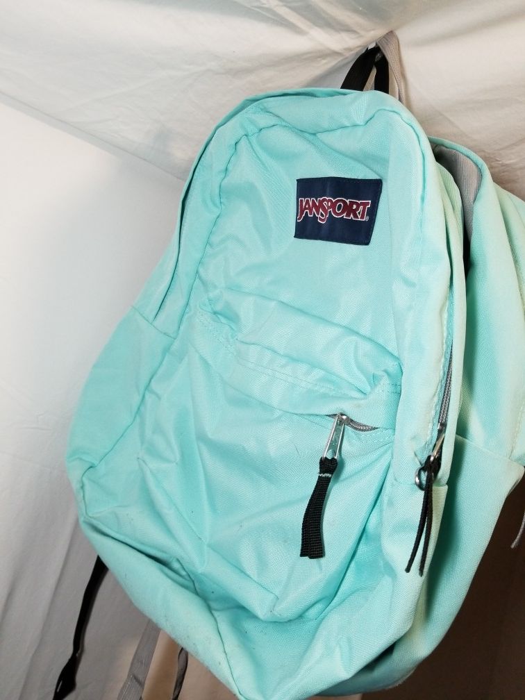 Jansport uni sex teal backpacks