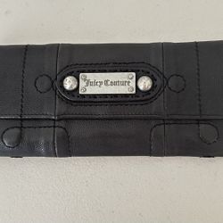 Vintage Juicy Couture Leather Tri-Fold Wallet