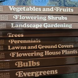 Time Life Encyclopedia of Gardening books