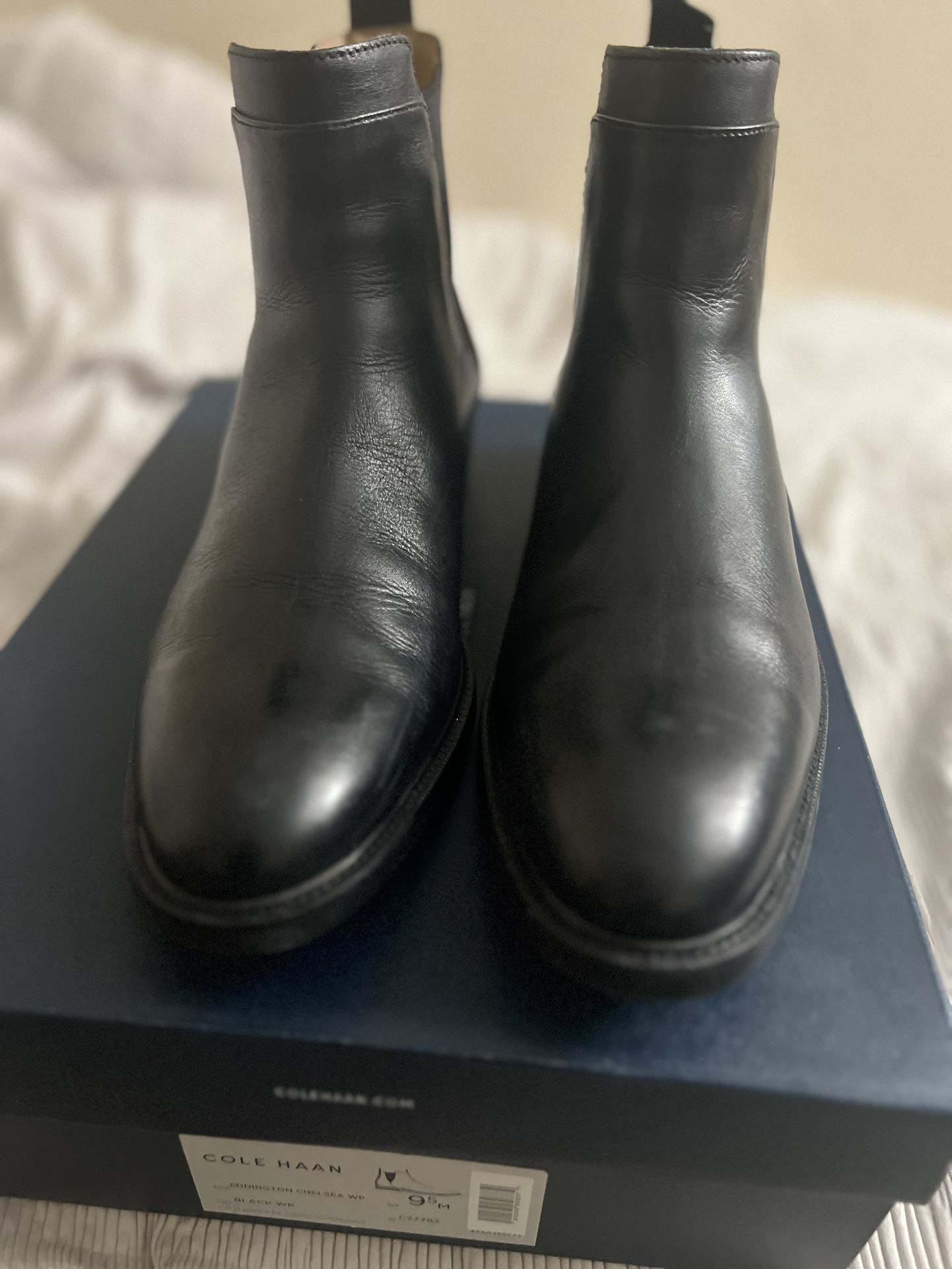 Cole Haan Black Leather Chelsea boots size 9.5