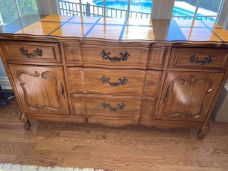Gorgeous Vintage China BUFFET CHEST