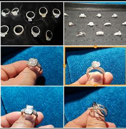 925 Silver Sterling Rings