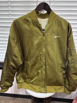 Nike Olive Green Bomber Jacket