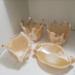 Murano glass decor 4 piece set