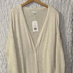 NWT Wonderly 100% Cotton Sweater, Size:XL