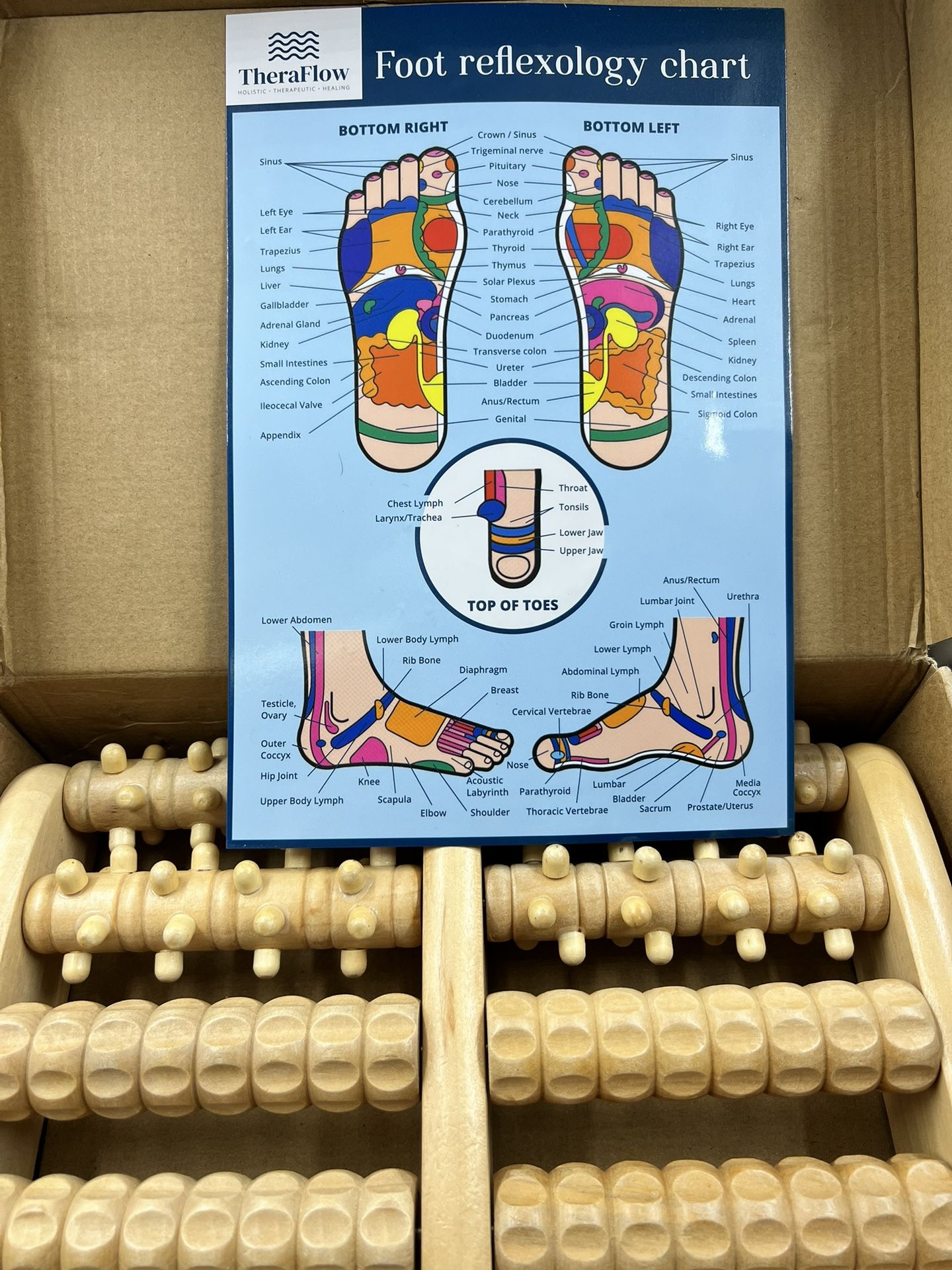 Reflexology Foot Massager π