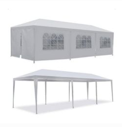 10x30 wedding party tent outdoor canopy tent with 8 side walls white FOR S@LE
