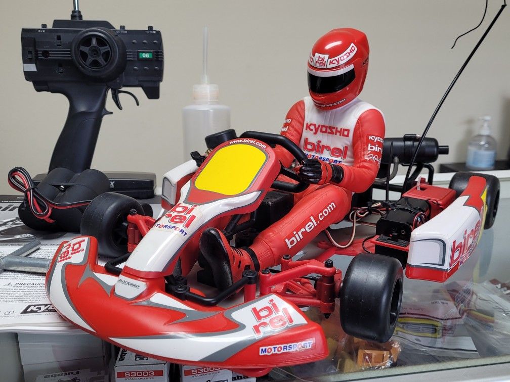 Use Kyosho 1/5 GP 2WD Racing Go Kart BIREL R31-S Nitro Fuel .15 Engine