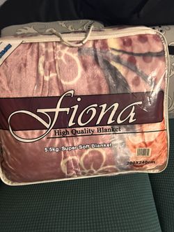Fiona Super Soft Blanket Size Queen