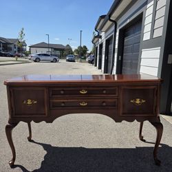 Antique Buffet Table