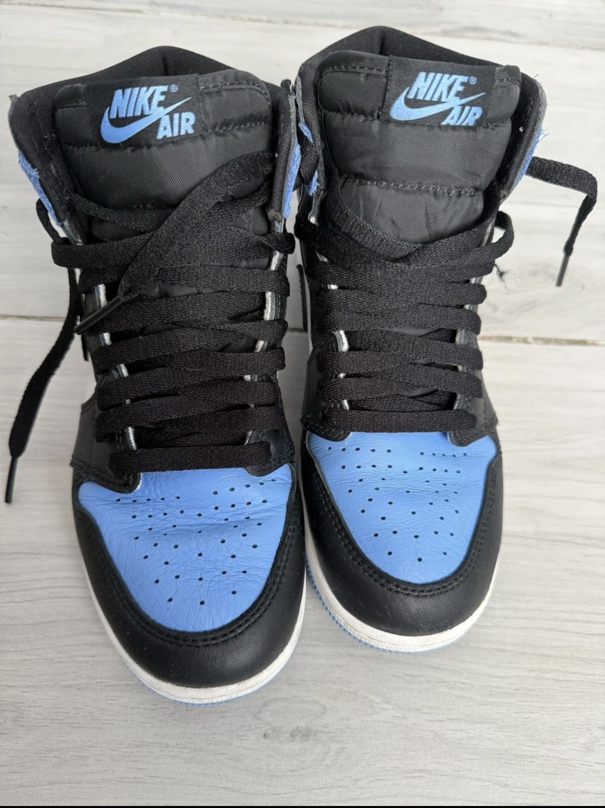 Size 6 (GS) - 2023 Nike Air Jordan 1 High Retro OG UNC Toe Blue