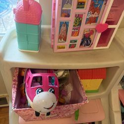 Toy Box W/toys 