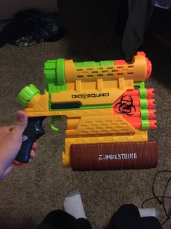 Nerf zombie strike biosquad nerf gun