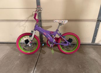 DreamWorks Trolls 16” Kids Bike – Pink/Purple