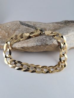 14K Solid Gold Miami Cuban Bracelet 11mm 8.5” – Brand New with Papers - Oro Solido