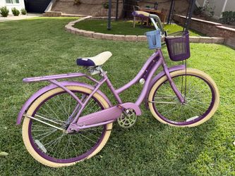 Huffy Women's Cruiser Bike Purple