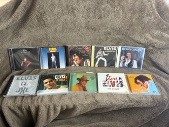 Set of 10 Elvis Presley cds