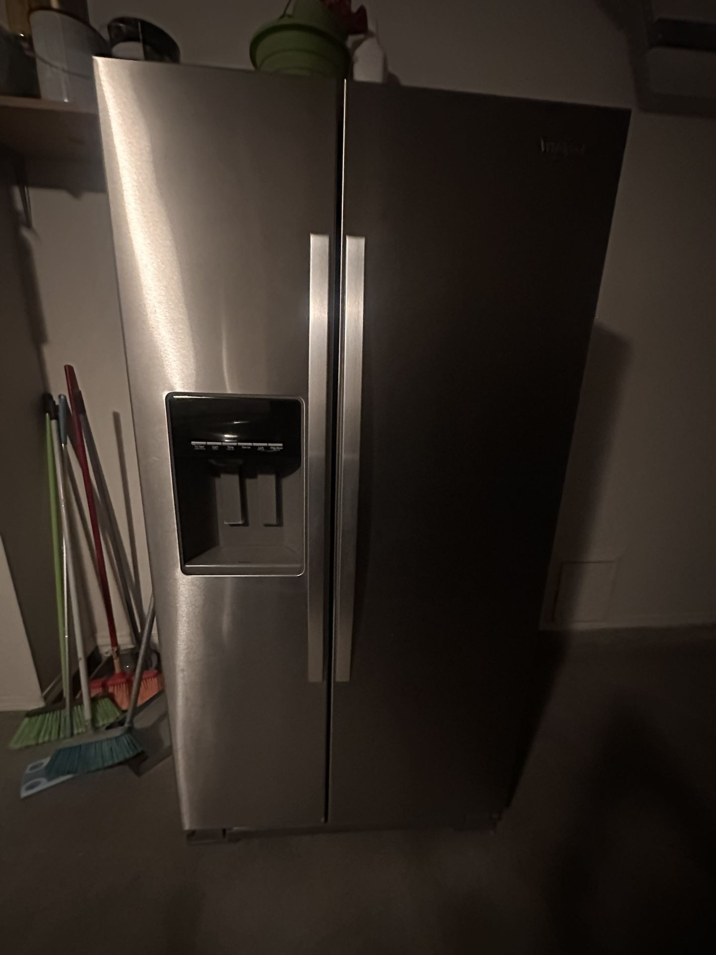 Whirpool Gray Fridge
