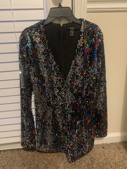 Sequins Romper