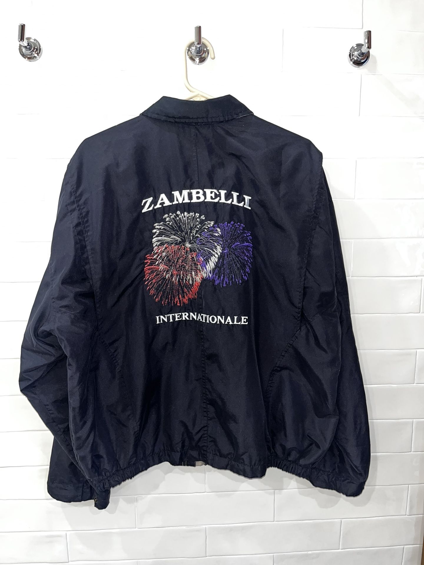 Rare Vintage Zambelli Internationale Firework Company Employee Jacket
