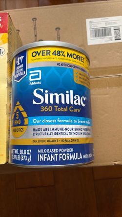 Similac 360 Total Care Infant Formula Powder, 30.8 oz Value Can
