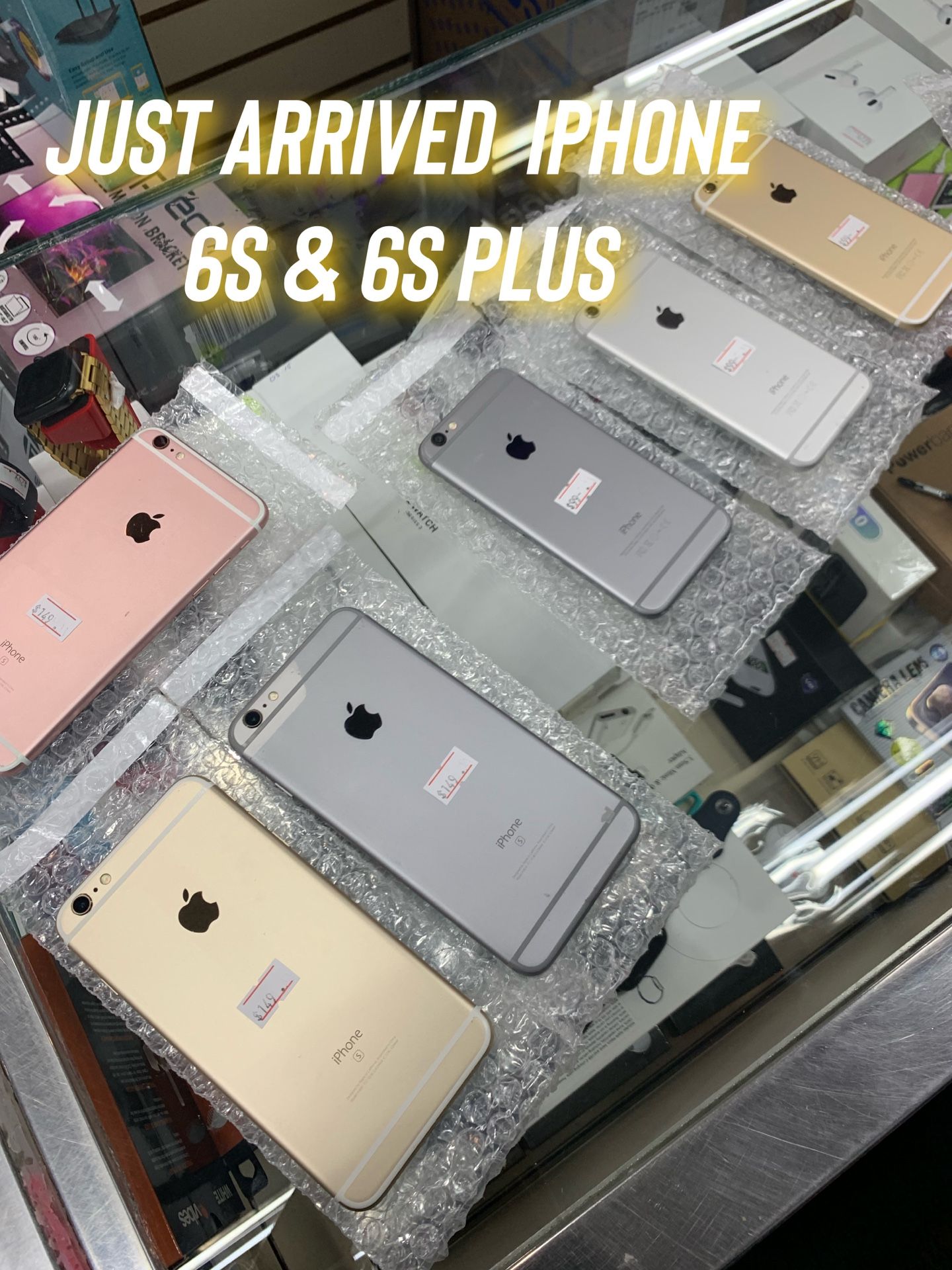 IPHONE 6s & 6s PLUS AVAILABLE NOW