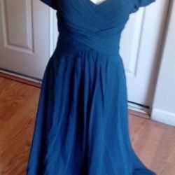 Vestido largo circular size small