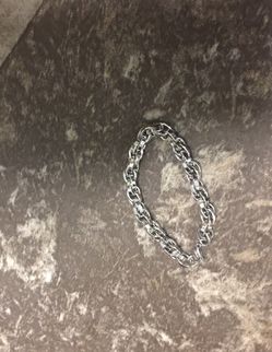 Bracelet Silver Steel New