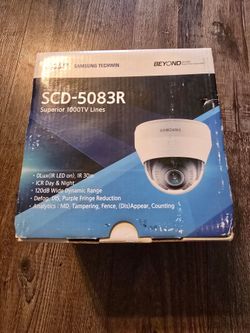 New SAMSUNG Techwin SCD-5083R High Resolution Dome Camera