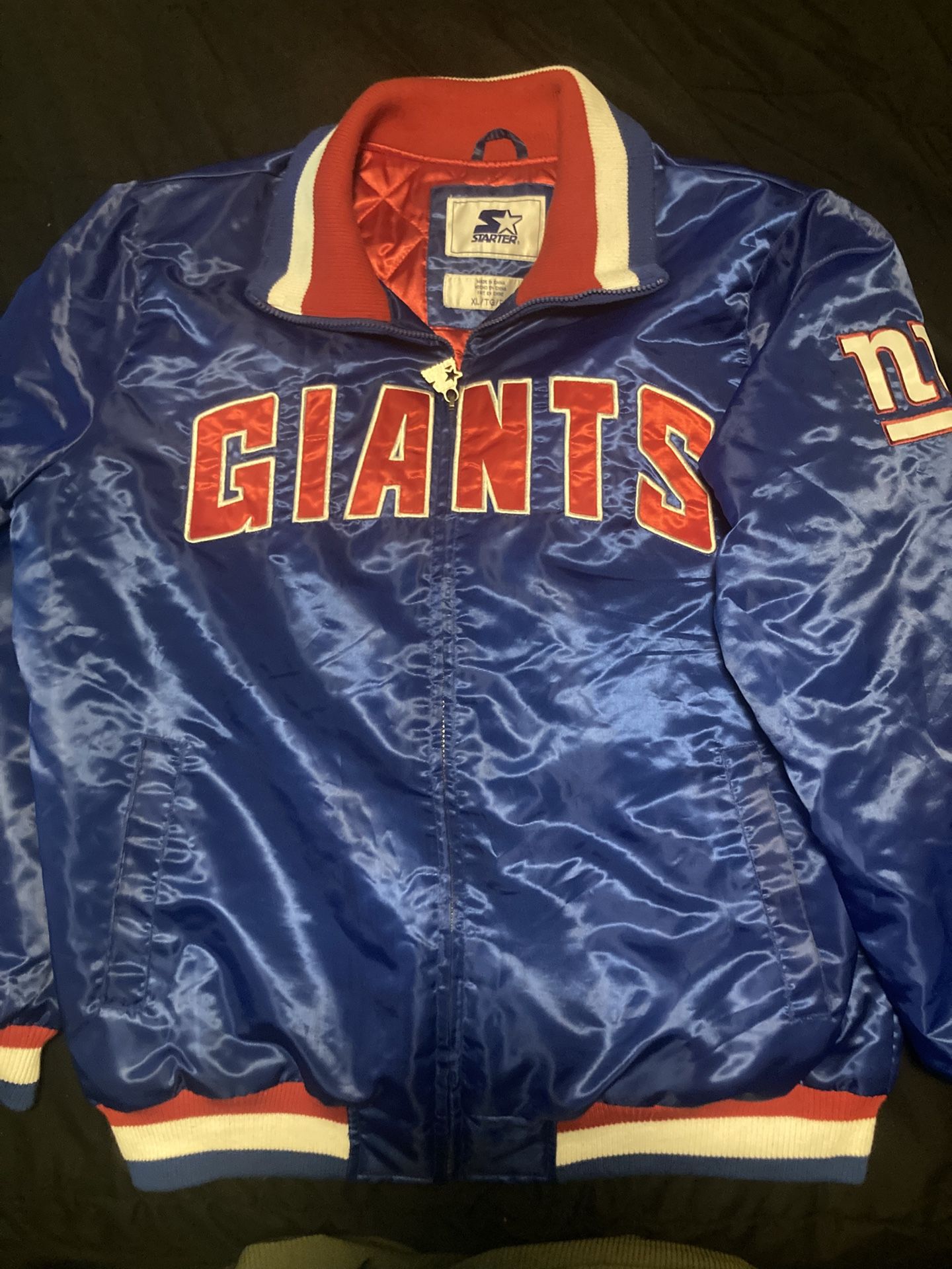 NY Giants Starter Jacket (Zip Up)