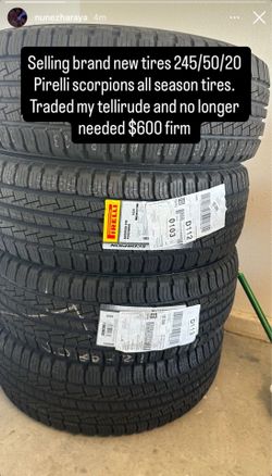 Perelli scorpions tires