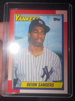 1990 Topps Deion Sanders RC errors card#61