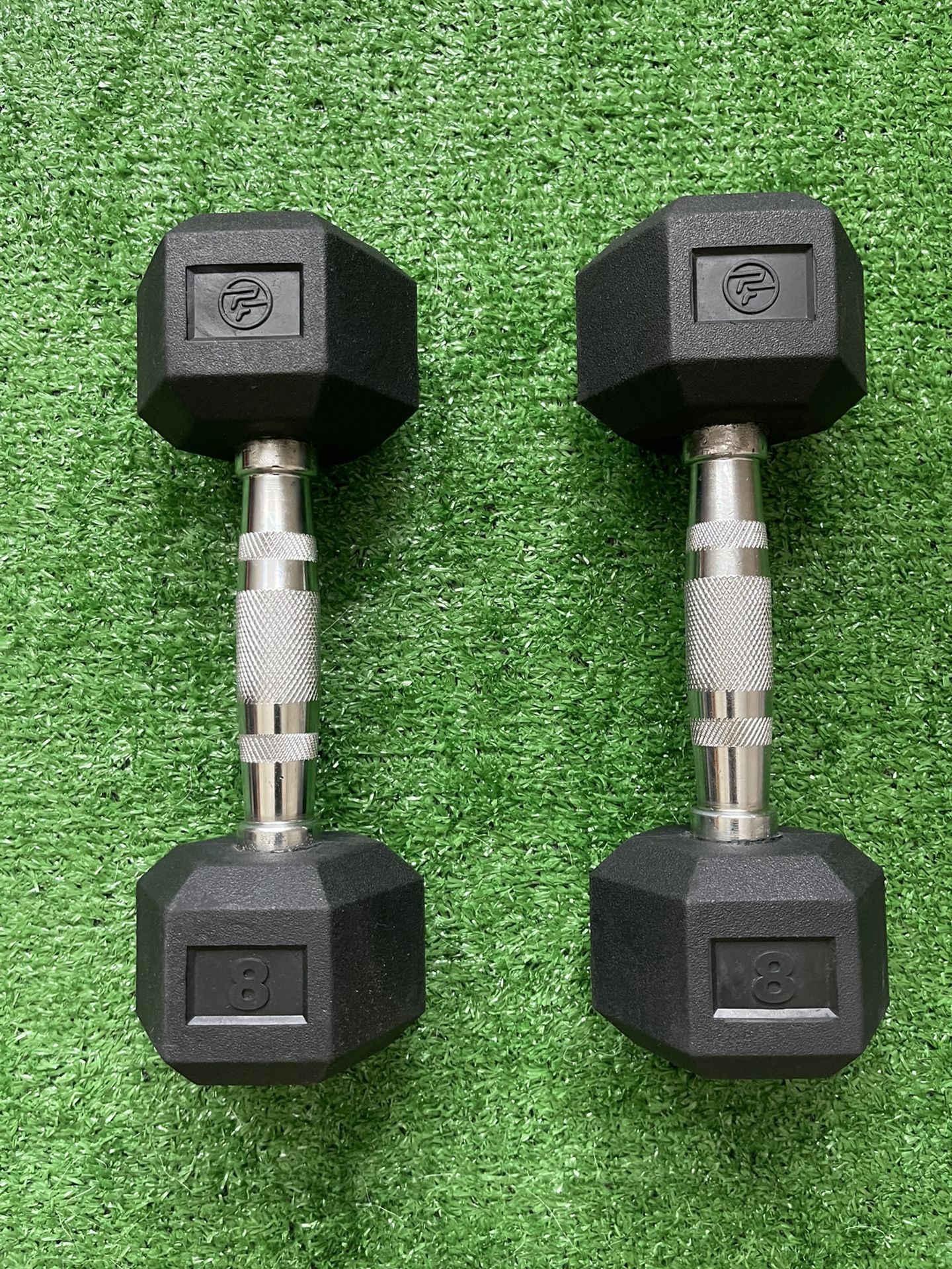 Rubber Hex Dumbbells Brand New Weights Gym Equipment