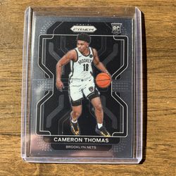 Cam Thomas 2021-22 Panini Prizm Rookie Sports Card