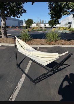 New Hammock / Chair with Stand Outdoor Patio Swing Chair Camping Portable Heavy