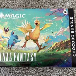 Magic: The Gathering Final Fantasy Chocobo Bundle NEW/SEALED