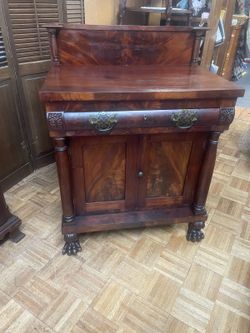 Antique empire cabinet chest 30 by 40 by 20
