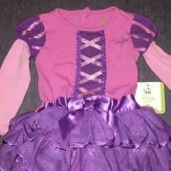 Halloween, Disney Baby Outfit - Rapunzel 12-18M