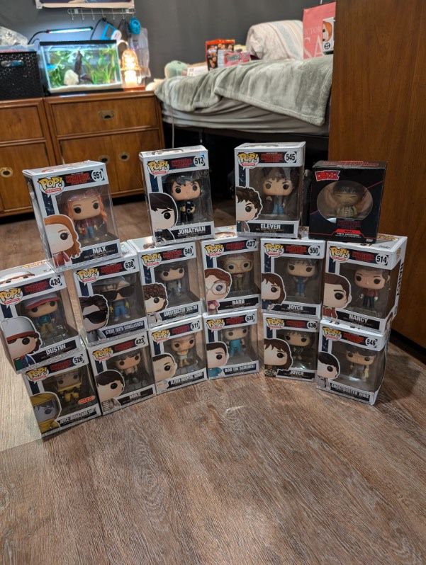 Stranger Things Funko Pop Lot