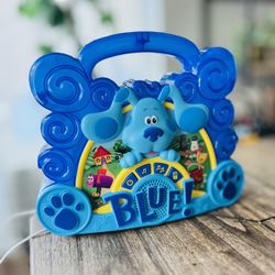 Nickelodeon Blues Clues and You Sing Along Boombox Microphone Toy Karaoke WORKS