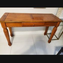 Solid Wood End Table Or Desk Like New