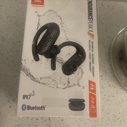 JBL Endurance Peak II Waterproof True Wireless in-Ear Sport Headphones Black