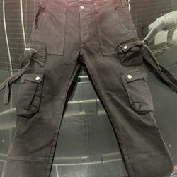 Amiri Tactical Cargo Pants Black 36