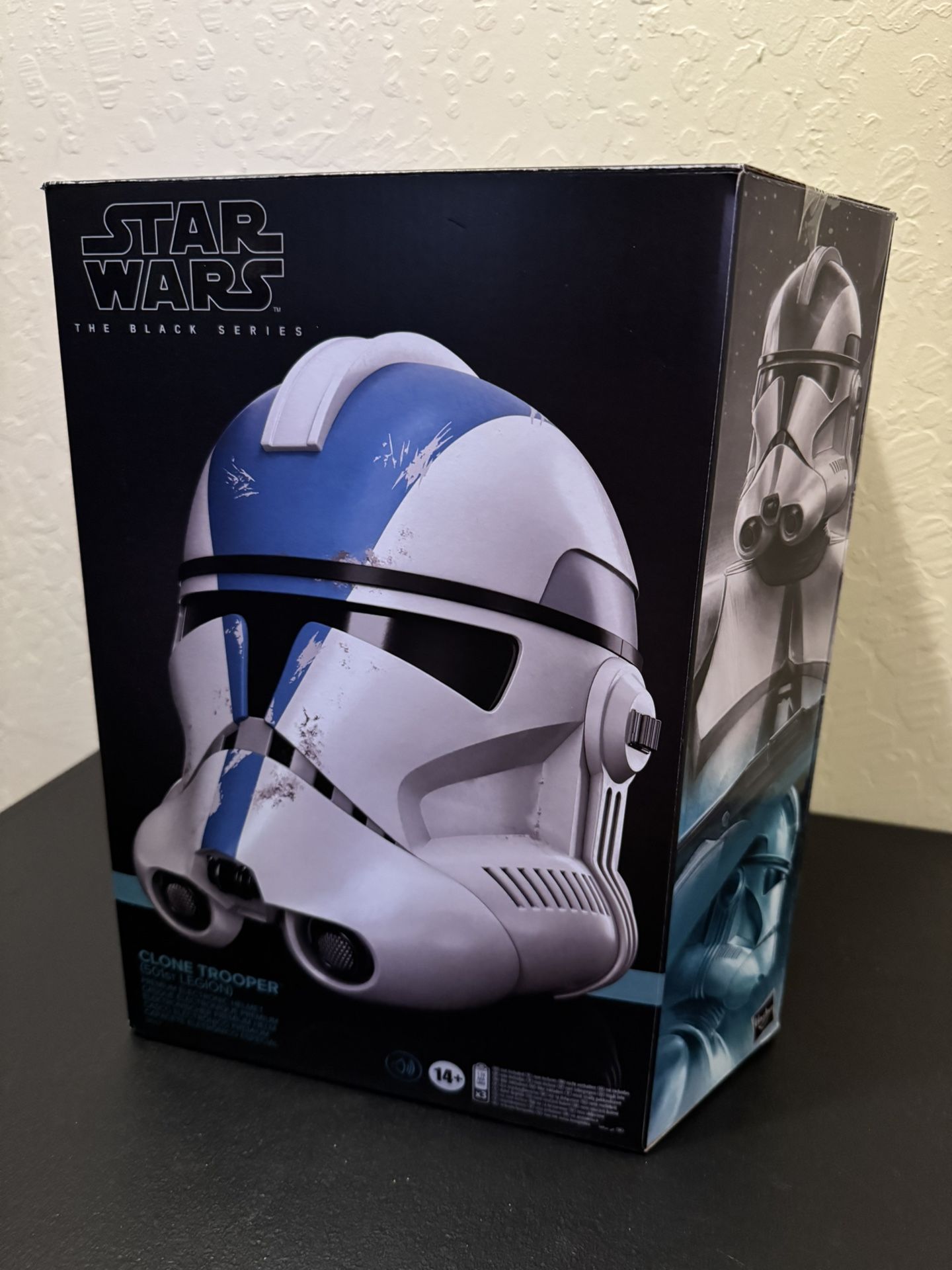 NEW Star Wars Black Series Ahsoka Clone Trooper 501st Legion Electronic Helmet GameStop Exclusive