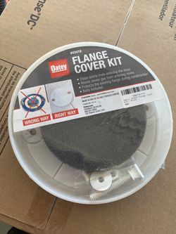 Otey toilet flange cover
