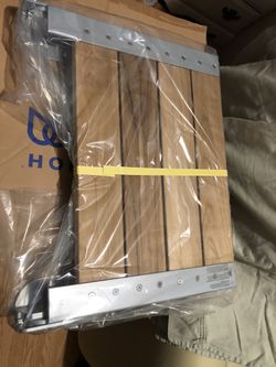 MOEN Fold Down Teak Shower Chair