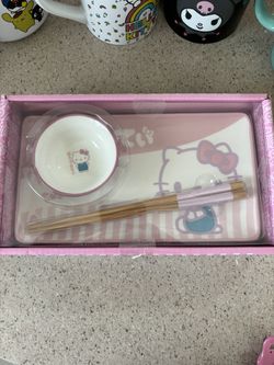 Hello Kitty Ceramic Sushi Plate