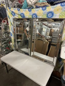 Heavy Mirrors With Mirror Frames 