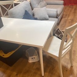 Ike’s Linnmon Desk And Legs 