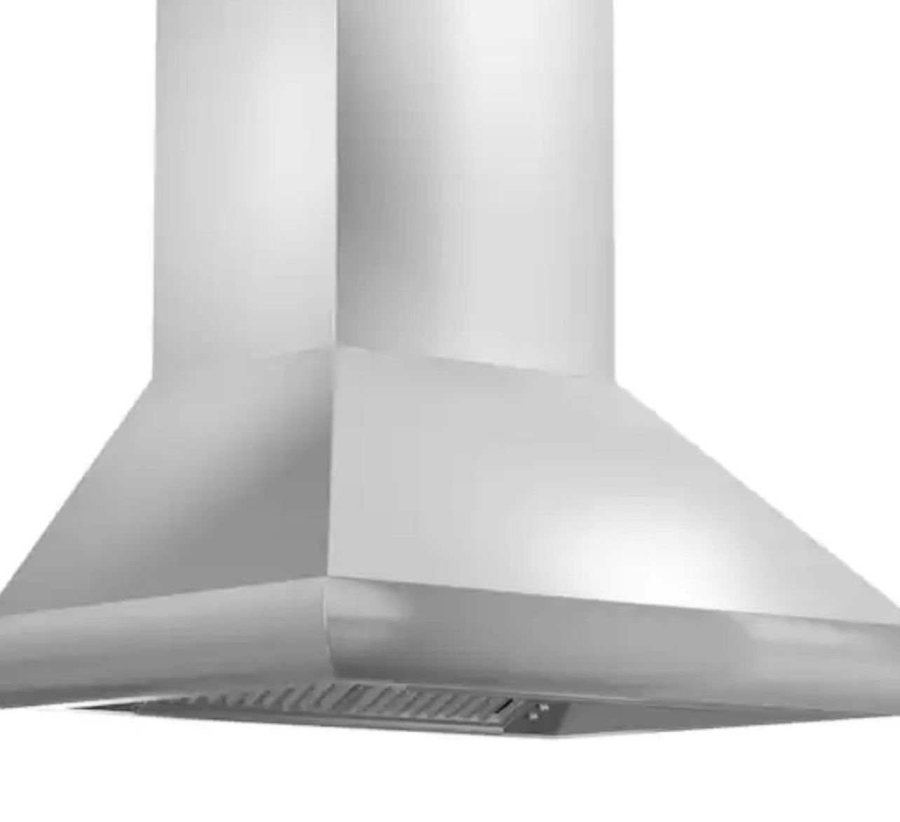 ZLINE 36 in. Professional Convertible Vent Wall Mount Range Hood in Stainless Steel (587 36)